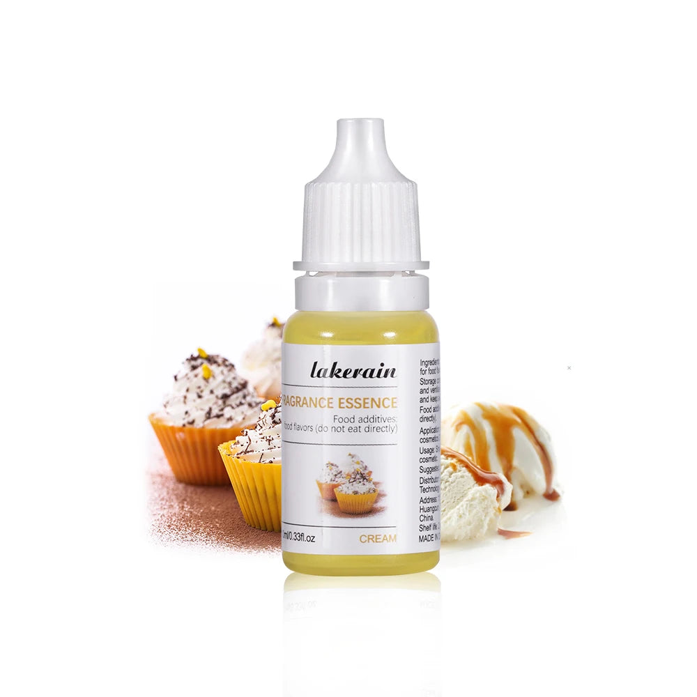 10ml Lip Gloss Liquid Pigment Flavor Essence Oil Drop for Clear Lip Gloss Base Gel Lip Glaze Odorless Moisturizing Lipgloss Base