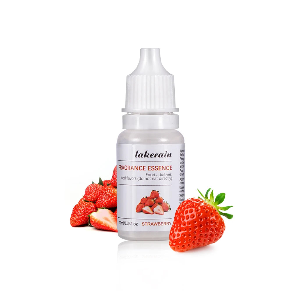 10ml Lip Gloss Liquid Pigment Flavor Essence Oil Drop for Clear Lip Gloss Base Gel Lip Glaze Odorless Moisturizing Lipgloss Base
