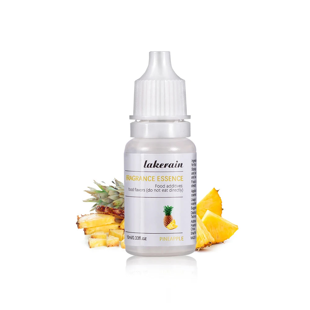 10ml Lip Gloss Liquid Pigment Flavor Essence Oil Drop for Clear Lip Gloss Base Gel Lip Glaze Odorless Moisturizing Lipgloss Base