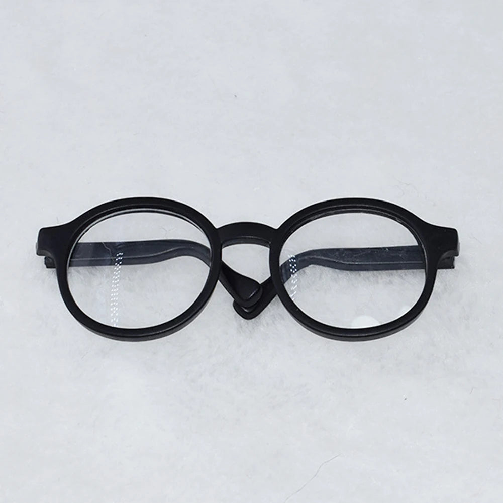 【Labubu Glasses】1pc*6.5cm Multiple Colors Glasses For Cotton Doll Accessories Labubu Accessories