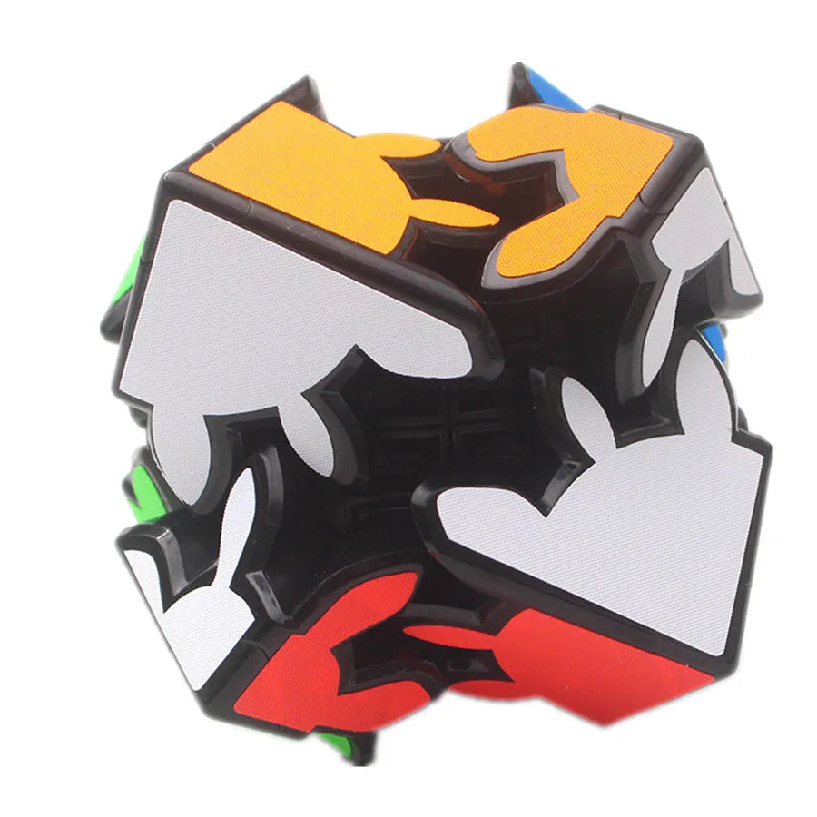 2x2 Gear Cube Professional Cubo Magico Puzzle Toy For Children Kids