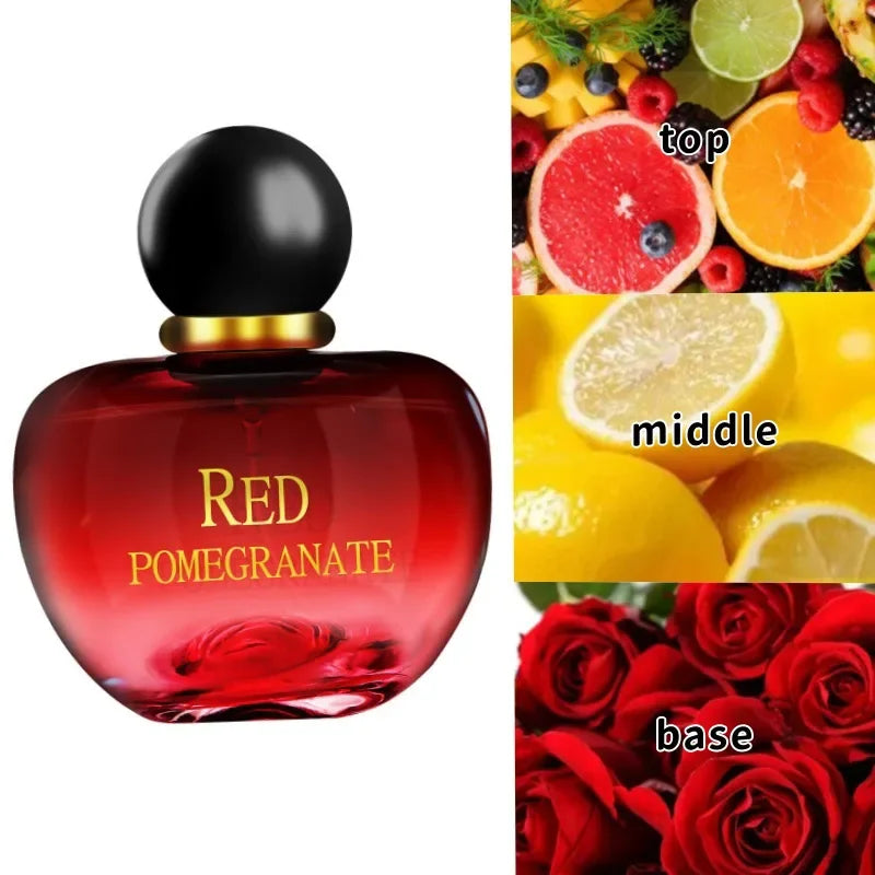 Brand Woman Eau De Parfum Sexy Perfume Cologne Dating Profum Dating Fresh Rose Fruit Scent Perfumes Feminino Lasting Scent Gift