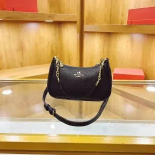 New Fashion Luxury Design Leather Hobo Shoulder Bag Women Small Clutch Handbag Purse Female Underarm Bag
