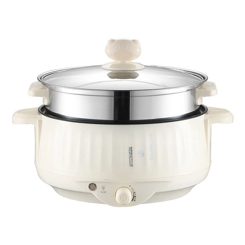 Convenient, Versatile Double Layer Non-Stick Compact Rice Cooker and Hot Pot - Ultimate Multifunctional Cooking Appliance for Bu