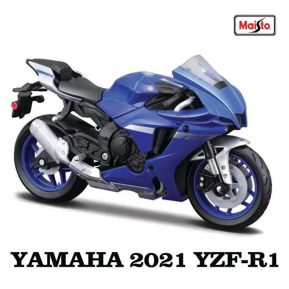 Maisto 1:18 Kakawasaki NINJA H2R KTM RC 390 YZF-R1 Naked V4 S YAMAHA MT-07 2018 Alloy Motorcycle Model Collection Gift Toy