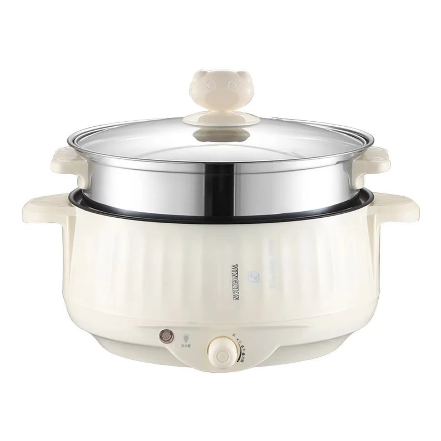 Convenient, Versatile Double Layer Non-Stick Compact Rice Cooker and Hot Pot - Ultimate Multifunctional Cooking Appliance for Bu
