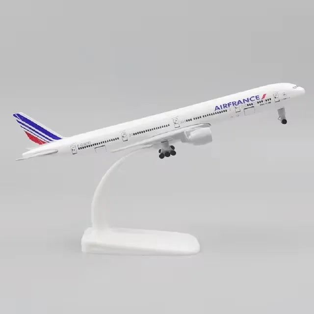 20CM Boeing 777 Air Canada Alloy Airplane Model Toy With Wheel Replica Aircraft Plane Boys for Collectible Display Gift