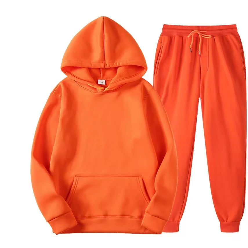 2025 Womens Sets Hoodies Pants Autumn Winter Hooded Sweatshirt Sweatpants Hoodie Pant Hoody Pullover Female Suit
