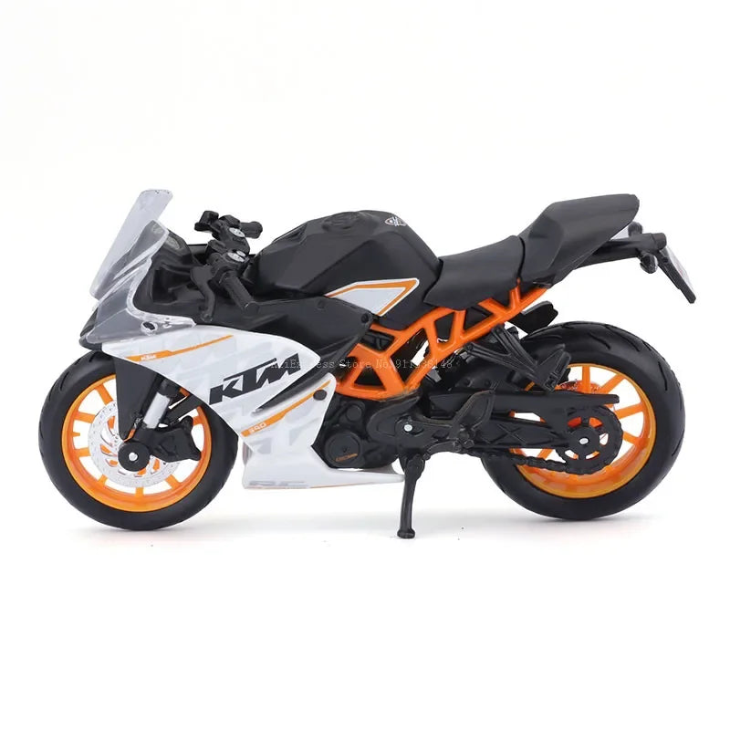 Maisto 1:18 Kakawasaki NINJA H2R KTM RC 390 YZF-R1 Naked V4 S YAMAHA MT-07 2018 Alloy Motorcycle Model Collection Gift Toy