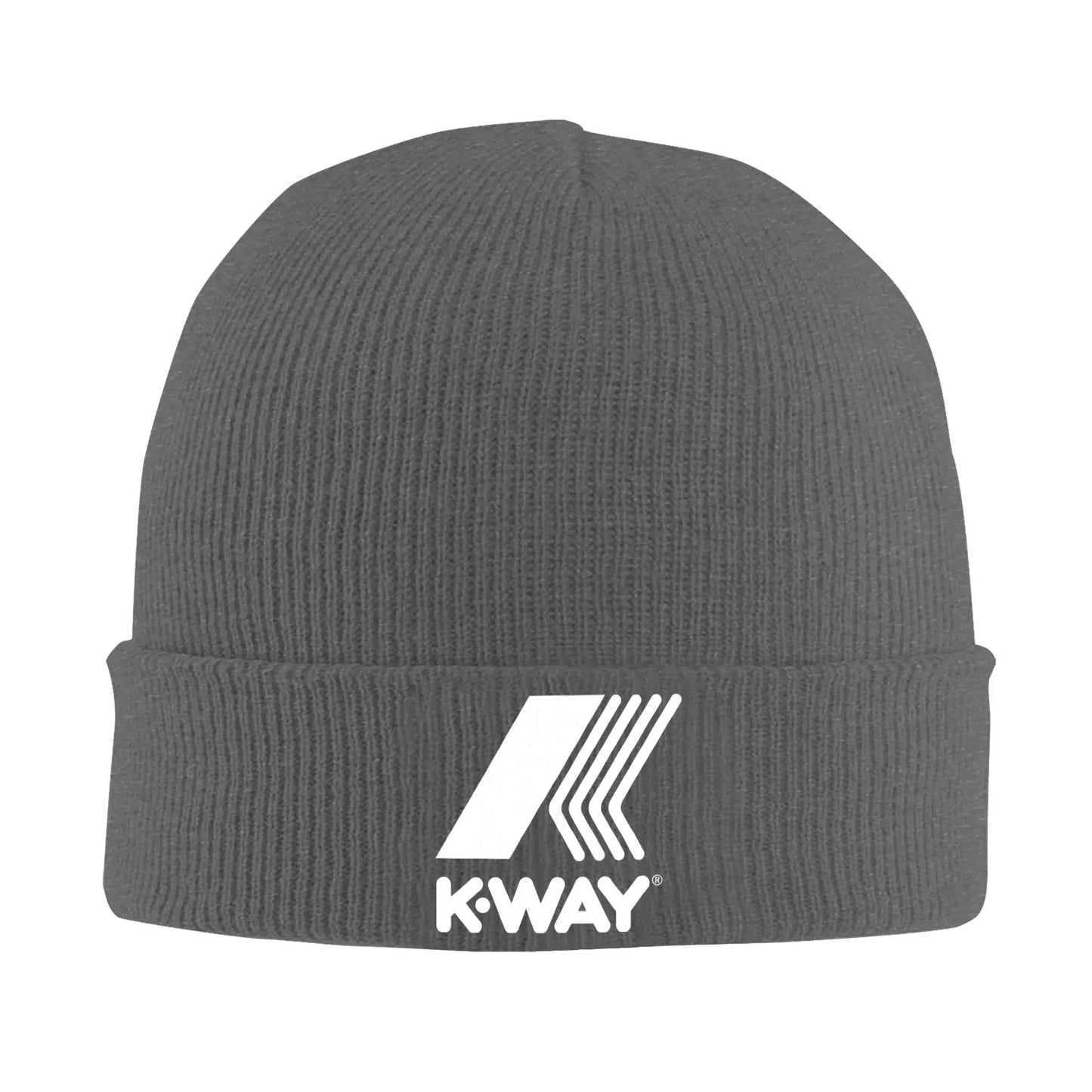 K-Ways Logo Knitted Hat Beanies Autumn Winter Hat Warm Acrylic Street French Brand Cap for Men Women Gift