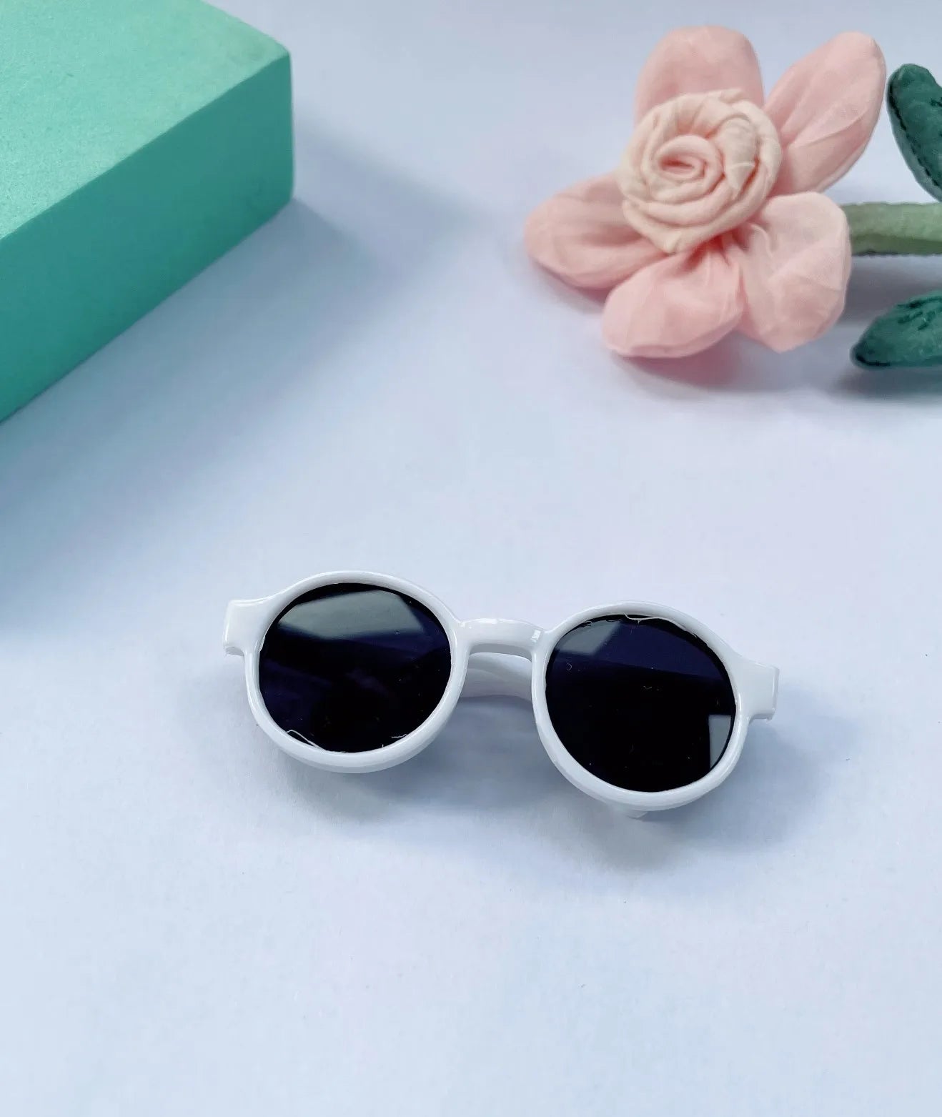 【Labubu Glasses】1pc*6.5cm Multiple Colors Glasses For Cotton Doll Accessories Labubu Accessories