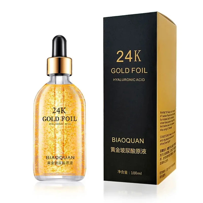100ml Ginseng Essence Anti Aging Wrinkle Face Serum,Hyaluronic Acid Nicotinamide Facial Skin Lifting Firming Collagen Care Cream