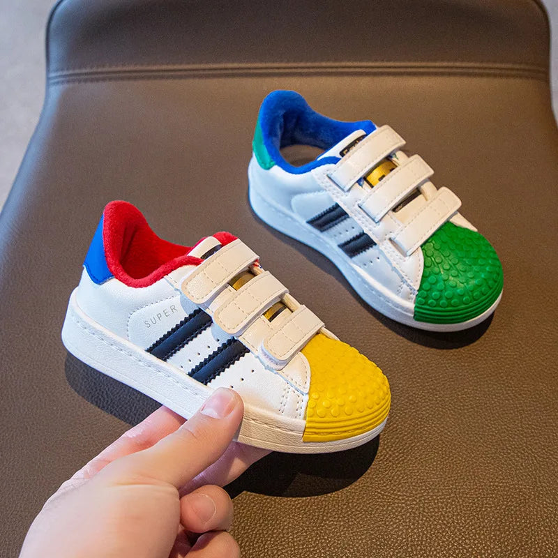 Autumn Winter Kids Teens Sneakers Girls Sport Leisure Shoes Boys