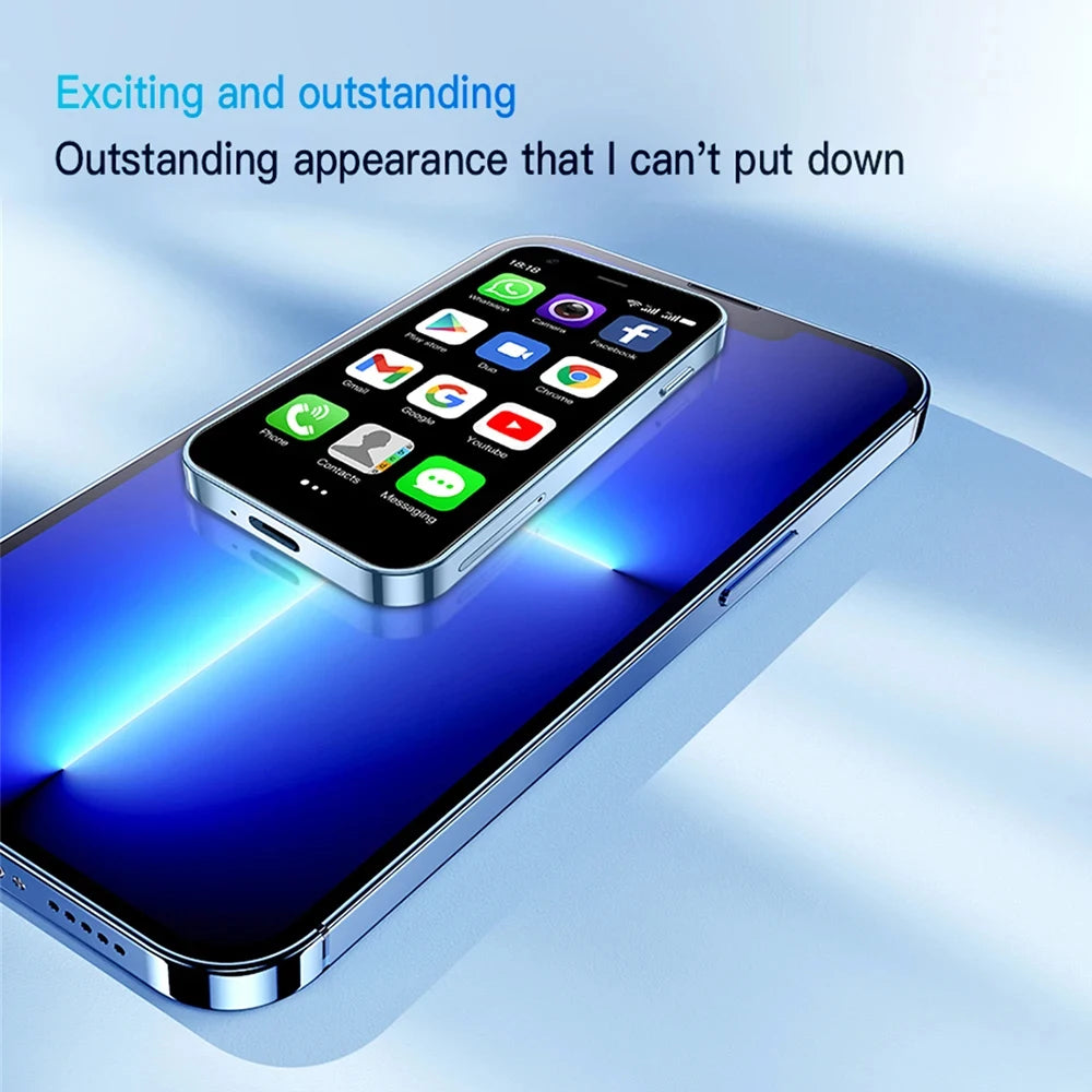 SOYES XS15 Smart Phone Mini Phone Android8.1 3.0 Inch Display 2GB RAM 16GB ROM Dual SIM Standby Play Store 3G Little PhoneSOYES