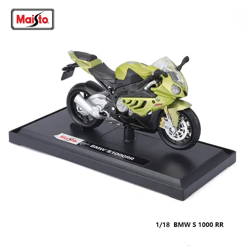 Maisto 1:18 Kakawasaki NINJA H2R KTM RC 390 YZF-R1 Naked V4 S YAMAHA MT-07 2018 Alloy Motorcycle Model Collection Gift Toy