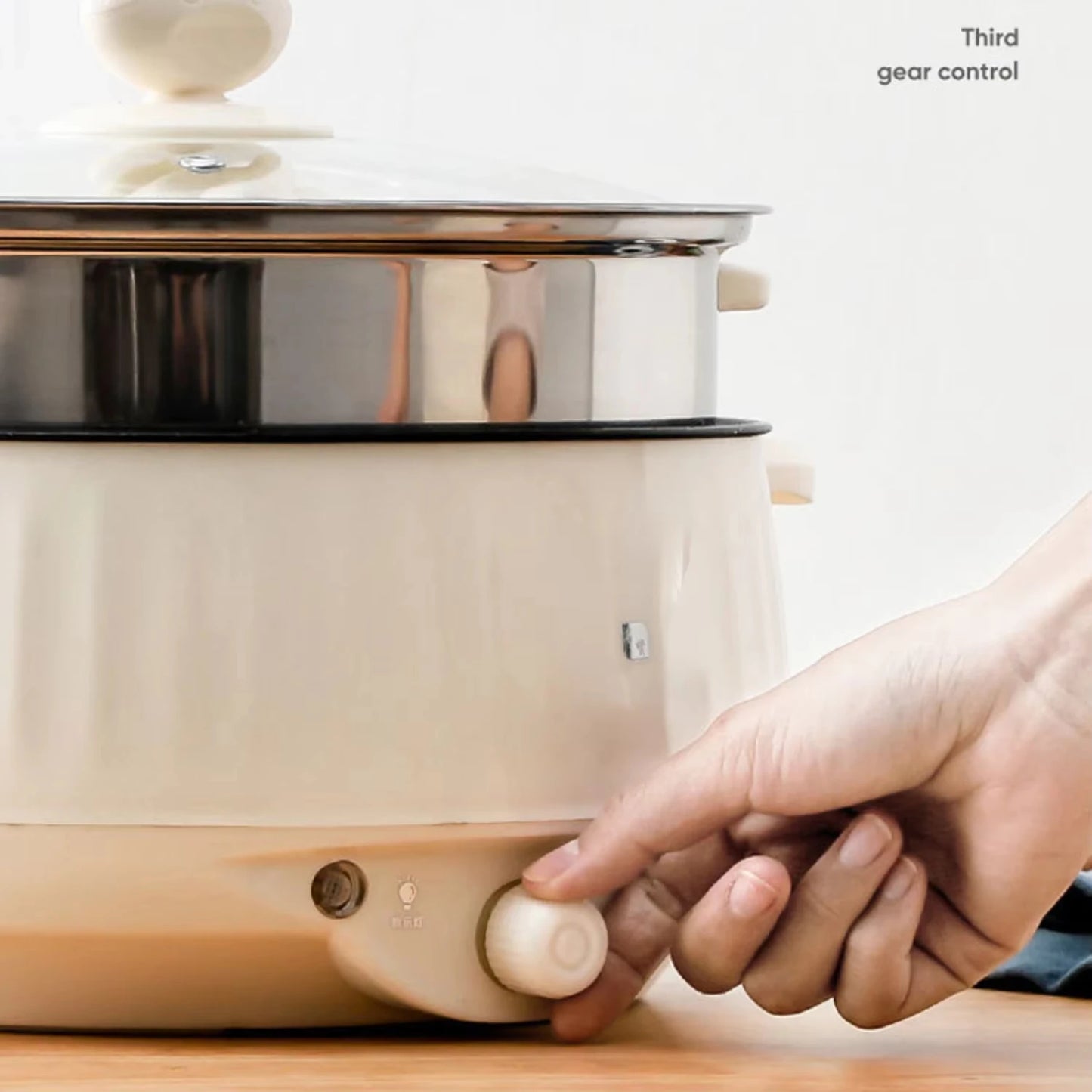 Convenient, Versatile Double Layer Non-Stick Compact Rice Cooker and Hot Pot - Ultimate Multifunctional Cooking Appliance