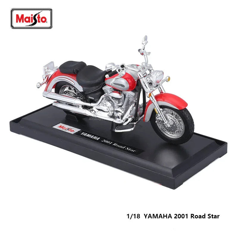 Maisto 1:18 Kakawasaki NINJA H2R KTM RC 390 YZF-R1 Naked V4 S YAMAHA MT-07 2018 Alloy Motorcycle Model Collection Gift Toy