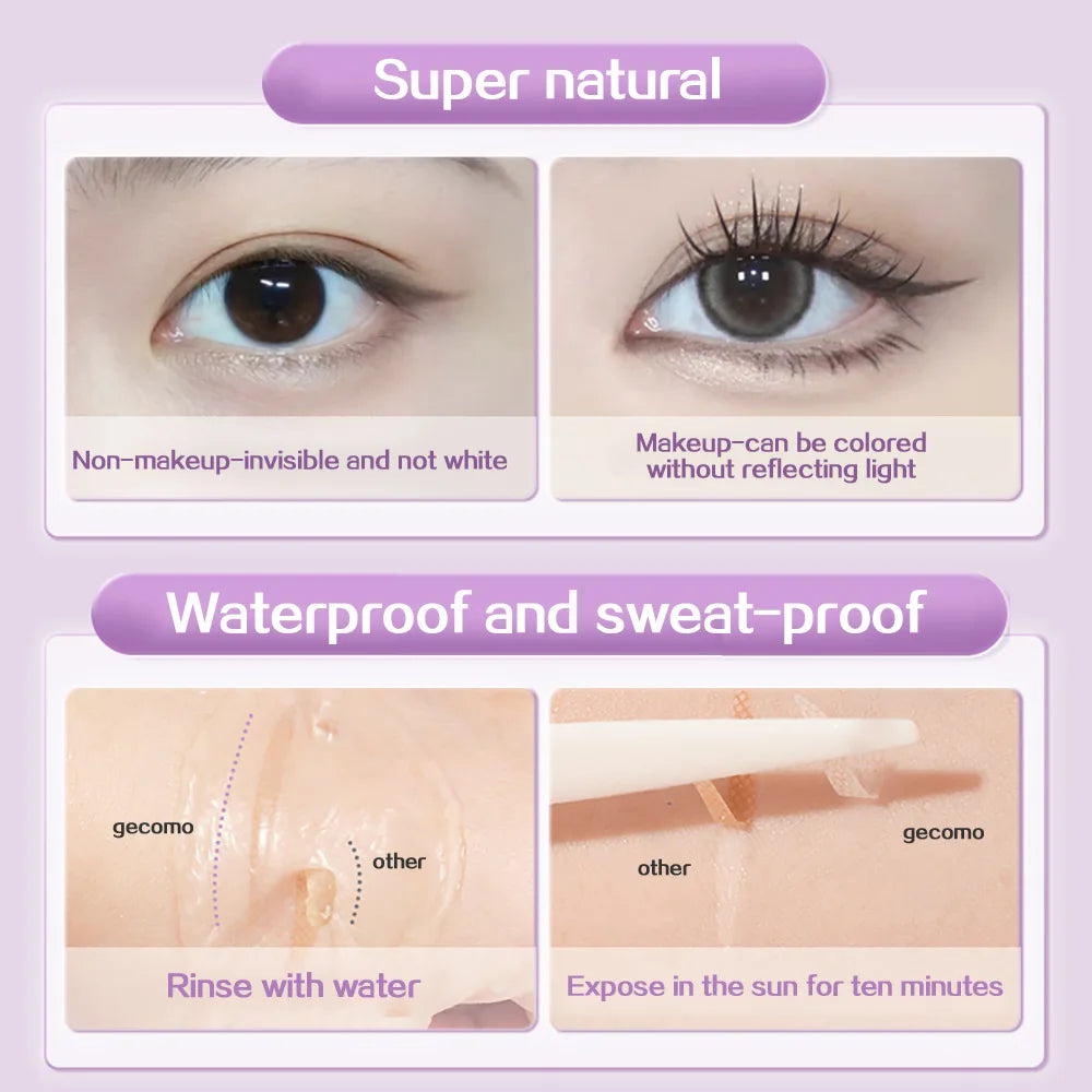 240 PCS Double Eyelid Stickers Natural Invisible And Long-lasting Shaping Big Eye Beauty Tapes For Single Eyelid Person