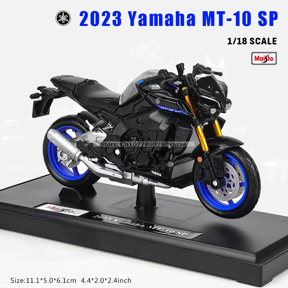 Maisto 1:18 Kakawasaki NINJA H2R KTM RC 390 YZF-R1 Naked V4 S YAMAHA MT-07 2018 Alloy Motorcycle Model Collection Gift Toy
