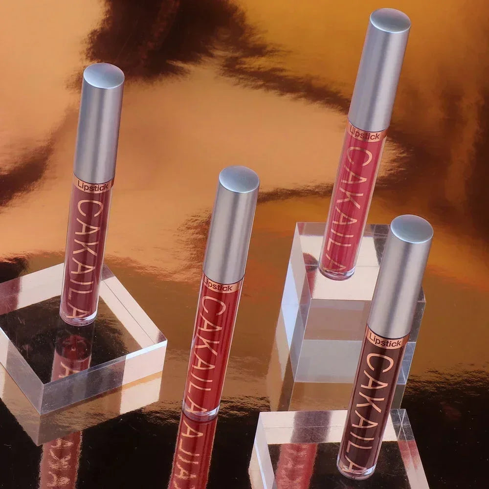 Matte Velvet Lip Glaze Long Lasting Silky Smooth Liquid Lipstick Not Easy To Fade Lip Gloss Makeup Sexy For Women Lip Tint