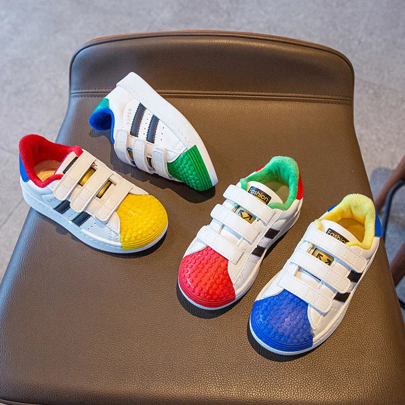 Autumn Winter Kids Teens Sneakers Girls Sport Leisure Shoes Boys
