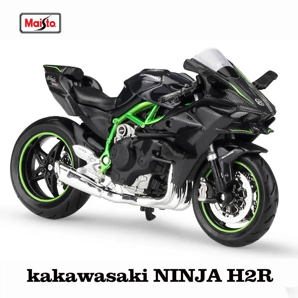 Maisto 1:18 Kakawasaki NINJA H2R KTM RC 390 YZF-R1 Naked V4 S YAMAHA MT-07 2018 Alloy Motorcycle Model Collection Gift Toy