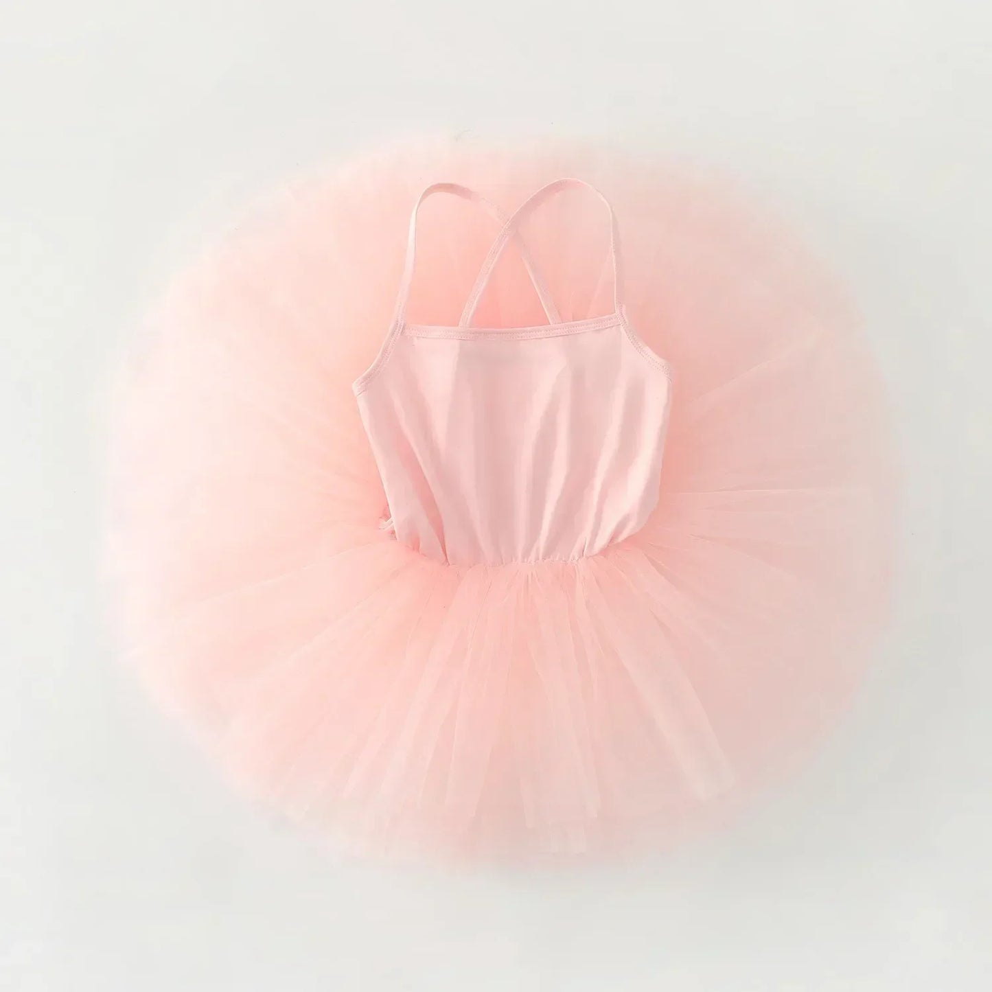 New Girl Ballet TuTu Dress 1-8 Ys Fashion Professional Kids Dancing Party Dress Performance Costume Princess Wedding Dress