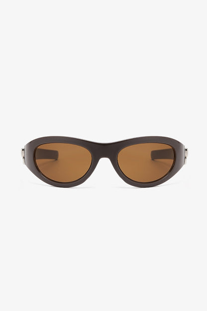 Polycarbonate Frame Cat-Eye Sunglasses