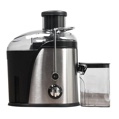 Electric Juicer 400W Stainless Steel Centrifugal Fresh Juice Machine Easy to Clean and Anti-Drip 2 Speeds Fruit Vegetable Juicer