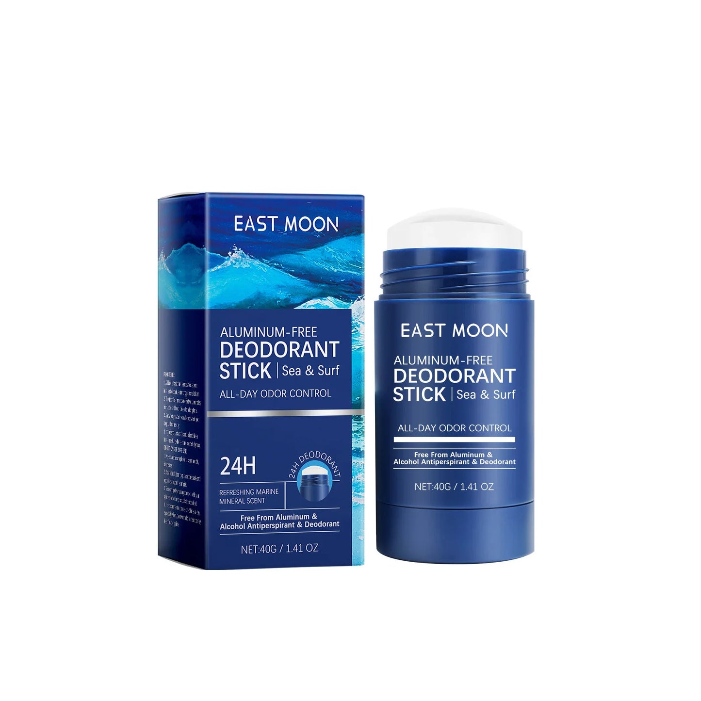 East Moon Men Sandalwood Deodorant Stick Anti Sweating Keep Drying Lasting Fragrance Remove Armpit Odor Underarm Refresh Sticks