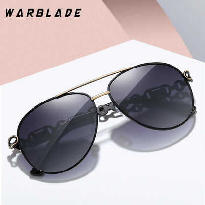 High Quality Women Pilot Polarized Sunglasses Vintage Metal Hollow Driving Sun Glasses UV400 Shades Eyewear Gafas De Sol Mujer