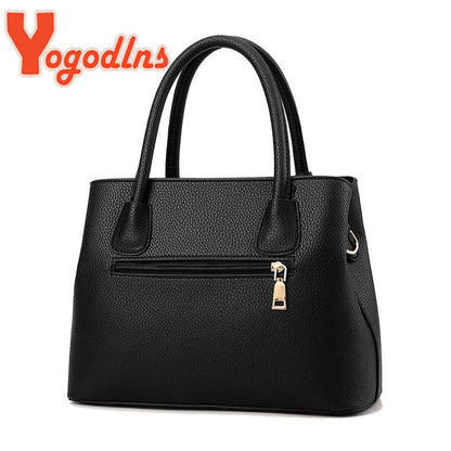 Yogodlns Famous Designer Brand Bags Women Leather Handbags New  Luxury Ladies Hand Bags Purse Fashion Shoulder Bags