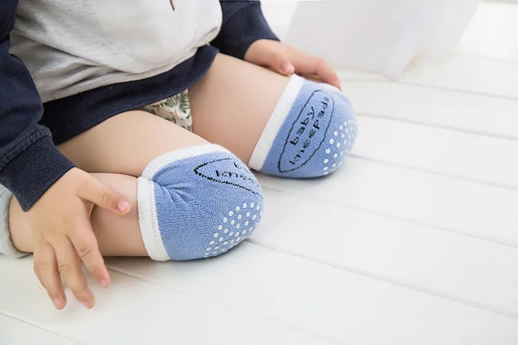 Soft Mesh Terry Baby Leg Warmers Toddler Kids Kneepad Protector Non-Slip Dispensing Safety Crawling Well Knee Pads For Child