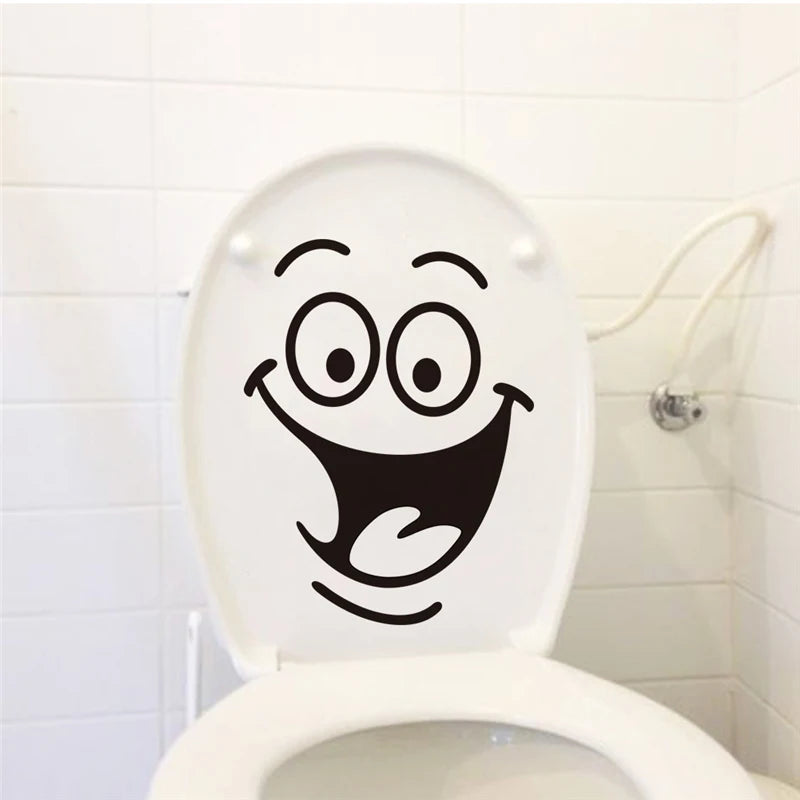 Big Mouth Toilet Stickers Wall Decorations Diy Vinyl Self Adhesive Home Decoration Decals Mural Art Poster Waterproof Wallpaper