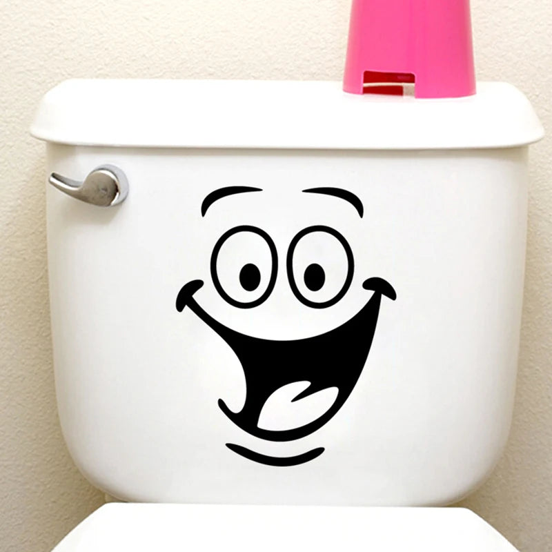 Big Mouth Toilet Stickers Wall Decorations Diy Vinyl Self Adhesive Home Decoration Decals Mural Art Poster Waterproof Wallpaper