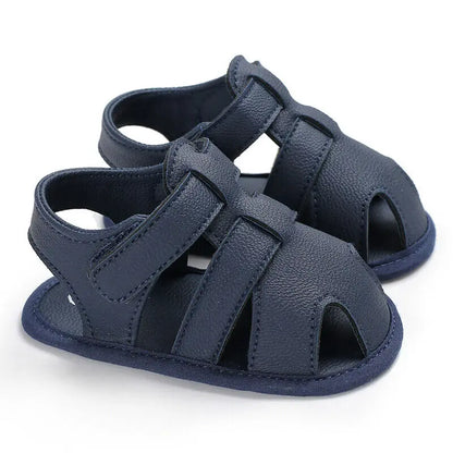 Baby First Walkers Baby 0-18 months Boy Girl Slippers Toddler Kids Nursery School Summer New Leather Shoes