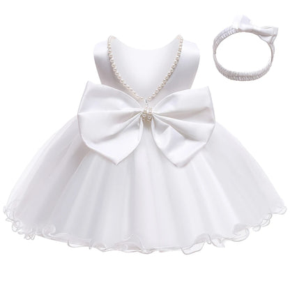 Baby Christmas Costume Christening Princess Dress For Baby Girls Wedding Kids Infant 1st Birthday Party Dress Newborn Clothes