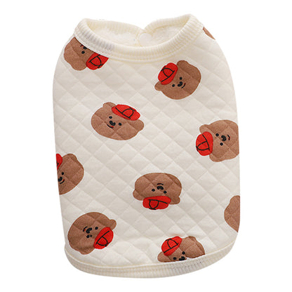 Dog Warm-Keeping Cotton Clothing York Jarre Aero Bull Small Shiba Inu