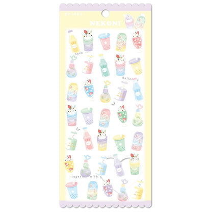 Ice Cream Cake Dessert Fondant Sandwich Cute Fresh Food Notebook Account Material Decoration Stickers