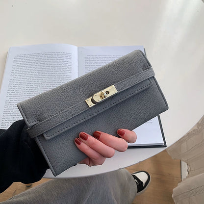 Women's Wallet Long Large-Capacity Handbag Women's 2024 New Arrival Multi-Functional Fashion Wallet Wallet Card Holder Fashion