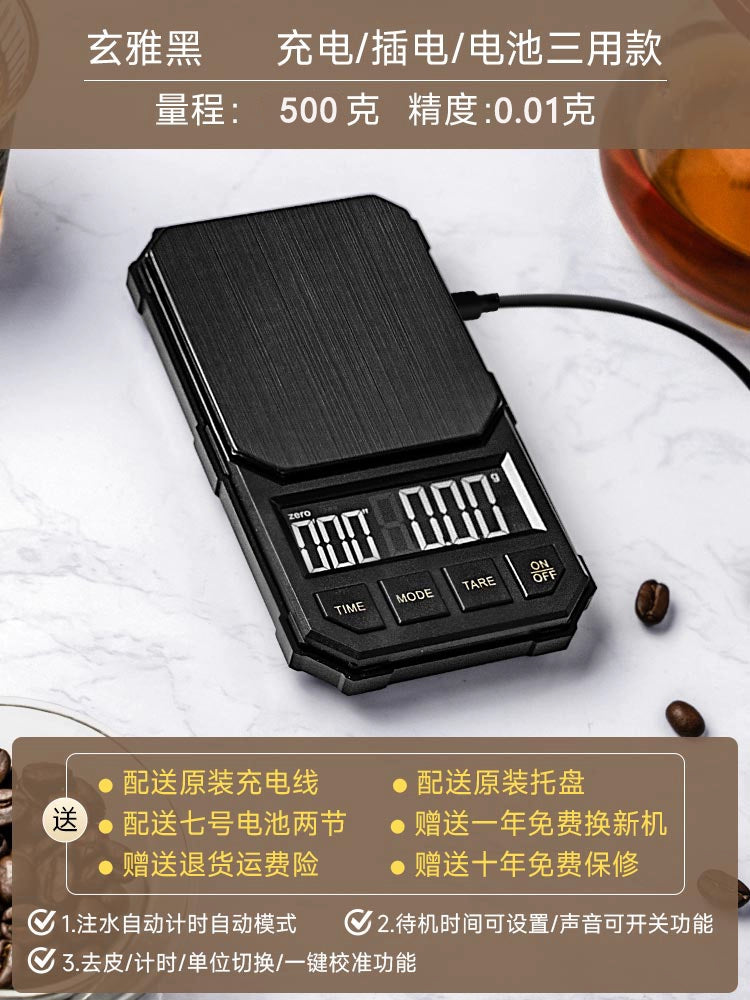 Portable Pour-over Coffee Mini Camping Small Electronic Scale