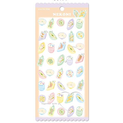 Ice Cream Cake Dessert Fondant Sandwich Cute Fresh Food Notebook Account Material Decoration Stickers