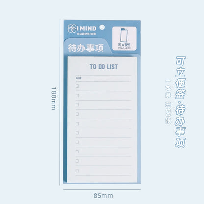 Nijia Stationery Morandi Can Be Made Notepad Students Good-looking Can Be Torn Note Paper Agent List Notebook