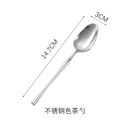 Steak Knife Main Meal Coffee Spoon Fruit Fork Stainless Steel