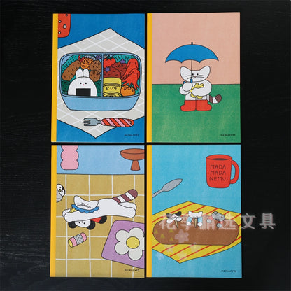 Kokuyo Illustrator Japanese Cartoon A5 Notebook