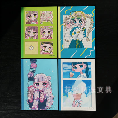 Kokuyo Illustrator Japanese Cartoon A5 Notebook