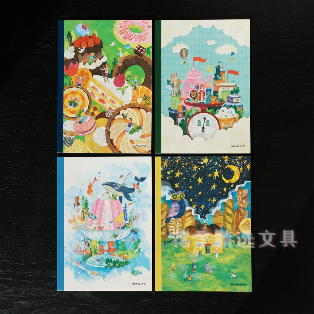 Kokuyo Illustrator Japanese Cartoon A5 Notebook