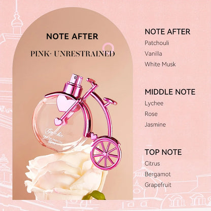 25ML Bike Styling Women's Perfume Pink Fragrant Fresh Oriental Floral Perfume