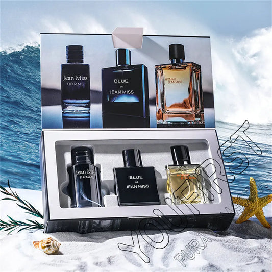 High Quality 90ml Men Perfume Hombre Gift Box 3pcs Set Colognes Scent Fascination Man Perfumes Masculinos Lasting Parfum Heren