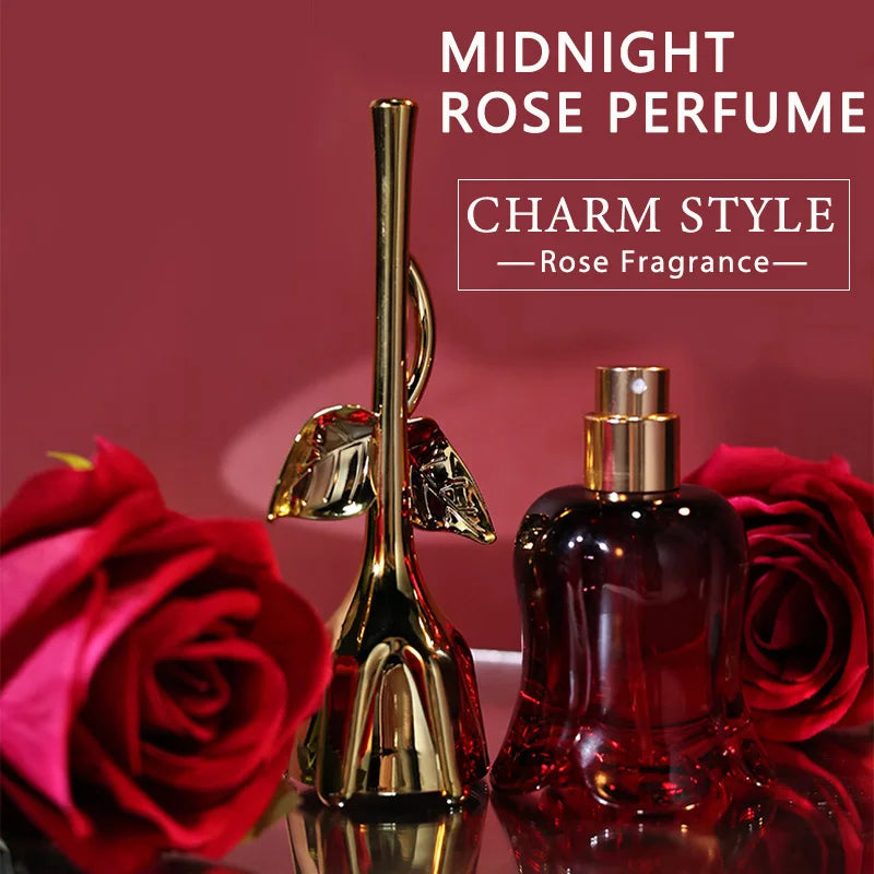 Rose Perfume Floral Scent Body Spray Long-lasting Fragrance Romantic Sweet Confident Charming Temperament Fresh and Natural Gift